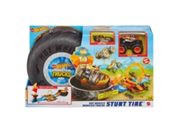 Pista HOT WHEELS Monster Truck Desafío acrobático (Edad Mínima: 4 Años - 43 x 11 x 25,5 cm)