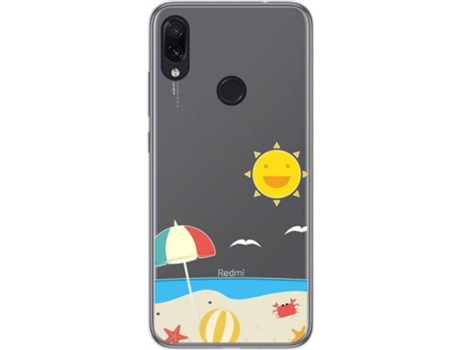Carcasa Xiaomi Redmi Note 7 TUMUNDOSMARTPHONE Playa Multicolor