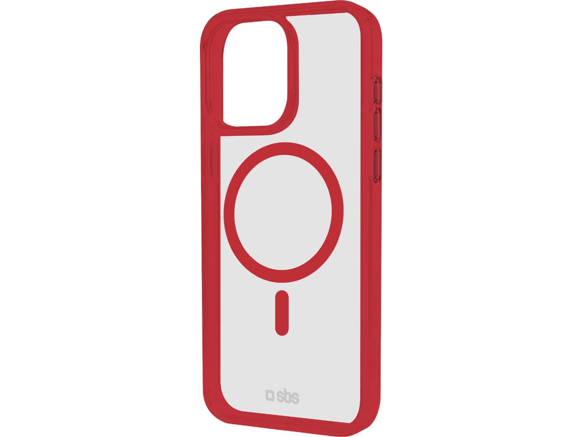 Funda SBS MagSafe iPhone 16 (Rojo)