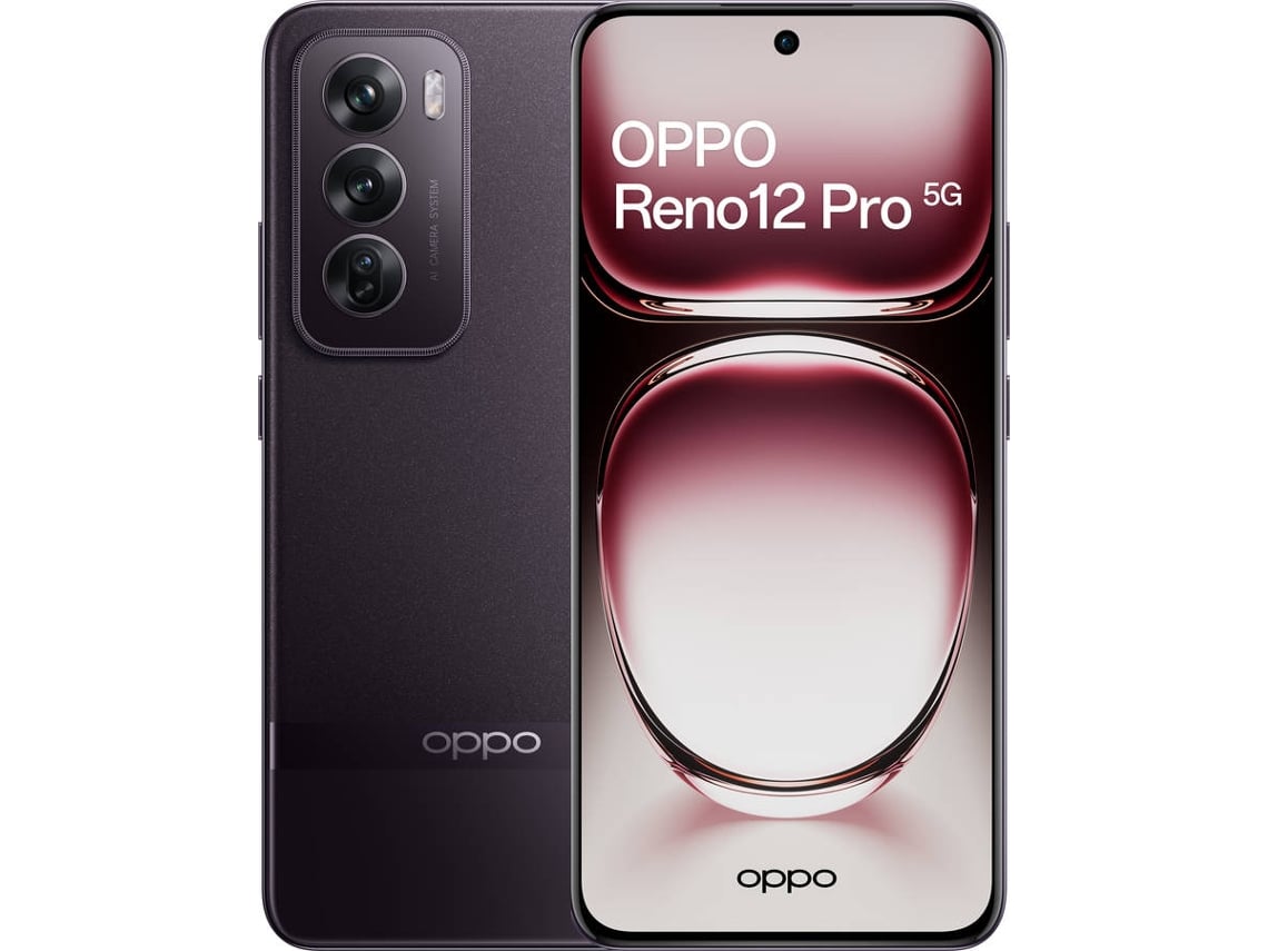 Smartphone OPPO Reno 12 Pro 5G (6.7'' - 12 GB - 512 GB - Negro)