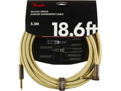 Cable para Instrumentos FENDER Deluxe Series Jack/Jack Tweed (5,5 m)