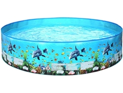Piscina Plegable Inflable Familiar, Portátil, Niños Pulgadas,