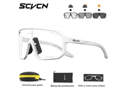 Gafas de Ciclismo Unisex con Cambio de Color, Estuche y Protección UV400 MDUG (Versión 2 con Cambio de Color)