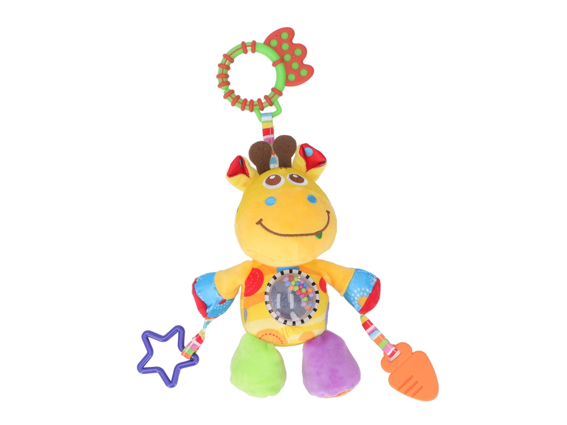 Sonajero De Peluche Para Cochecito De Bebé, Animal Amarillo, Abeja Colgante Para Calmar El Dolor.