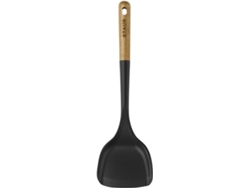 Espátula STAUB (Negro - Silicona, Madera - 31 cm)