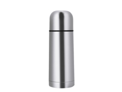 JILLIOPER Botella térmica de acero inoxidable para bebidas frías y calientes, vaso con aislamiento al vacío, tapa con botón pulsador y cubierta interior extraíb