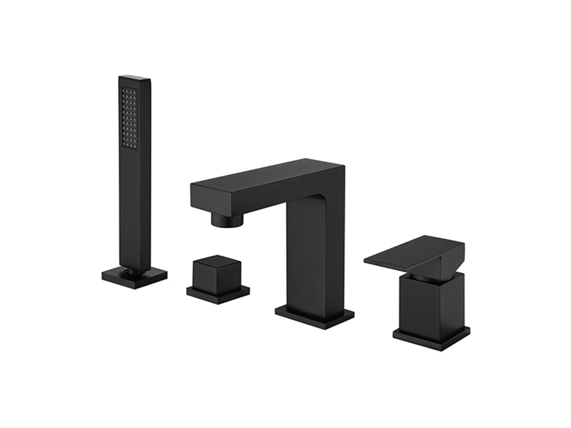 Grifería De Baño 100 Latón Negro 0090 Colección Alphée