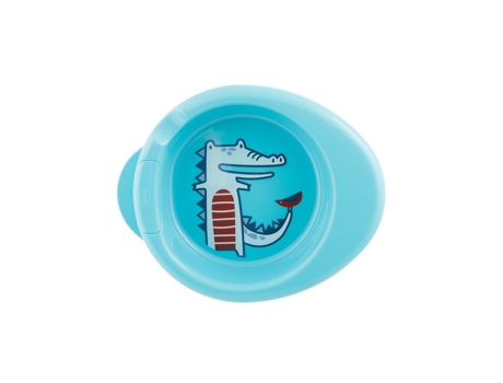 Chicco Plato Termo 2 En 1 Azul 6m+