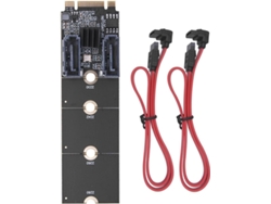 Adaptador De Cable Convertidor De Tarjeta De Expansión De Disco Duro Serie M.2 Nvme Con Puertos