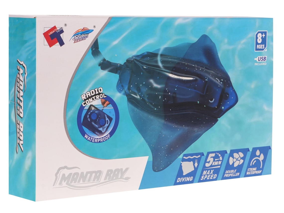 Pez raya R/c Azul B.active