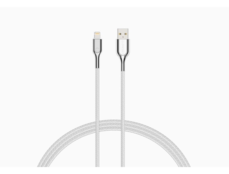 Adaptador Lightning Inoxidable CYGNETT Acero Blanco