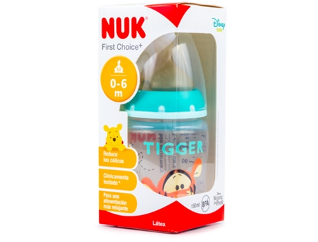 Biberón de Plástico Disney Talla 0-6 M Diseño Surtido 150 Ml NUK