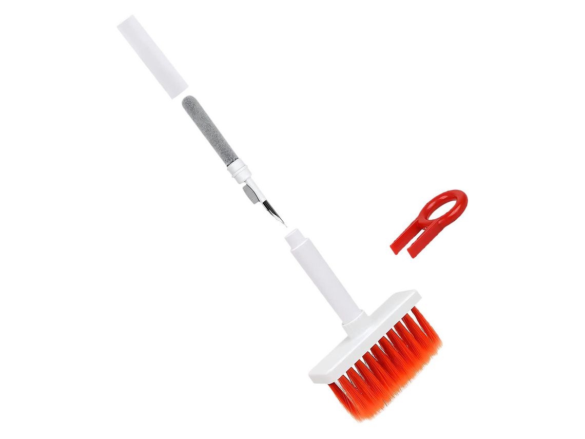 Cepillo De Limpieza 5 En 1 Para Teclados, Auriculares, Kit De Limpieza Para Ordenadores Y Portátiles*