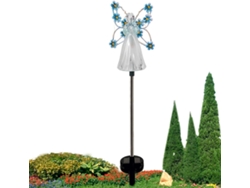 Jardín Solar Genérico Luces De Camino Paisajístico Flower Fairy Angel - Decoración De Tumbas Para Jardín De Hadas Al