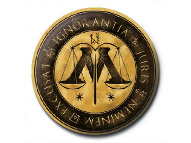 Pin PYRAMID Harry Potter Ministerio de la Magia