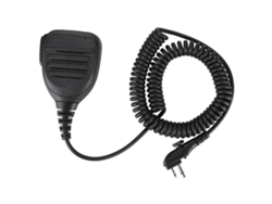 Micrófono portátil con altavoz para radio walkie-talkie