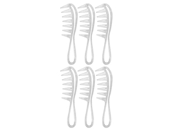 Paquete de 10 peines de dientes anchos para desenredar y peinar el cabello sin esfuerzo en Jinyubo Store