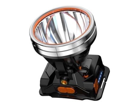 Linterna frontal LED, linterna brillante recargable para exteriores de cuatro núcleos para acampar, cazar y pescar