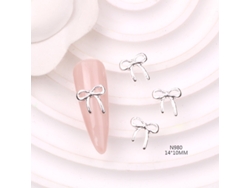 (10 Piezas) Aleación De Estilo Japonés 3d Tachonada De Lujo Linda Joyería Decoración Diamantes De Imitación Joyería De Metal Diy