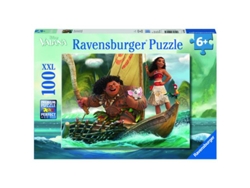 Puzzles RAVENSBURGUER Vaiana (Edad Mínima: 6 - 100 Piezas)