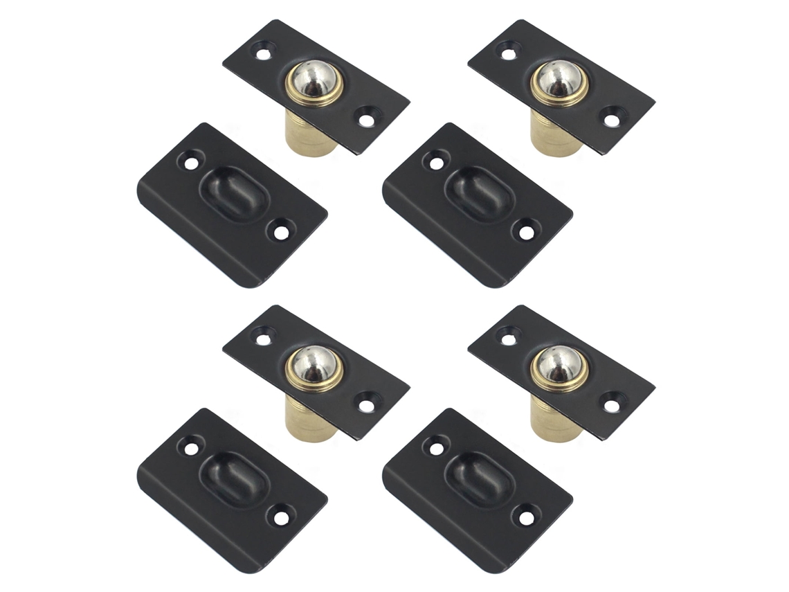 Pestillo De Bola Para Puerta Interior, Cierre De Accionamiento Doble, Ajustable Y Resistente Con Intensidad Personalizable, Herrajes De Acero Inoxidab