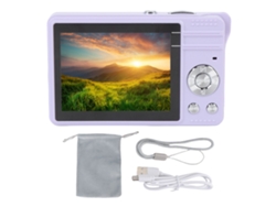 Cámara digital compacta y portátil de 50 MP y 1080p con enfoque automático y función de selfie, cámara de vídeo de bolsillo.