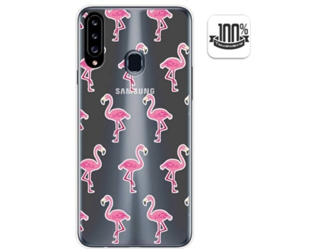 Carcasa Samsung Galaxy A20s TUMUNDOSMARTPHONE Flamenco Multicolor