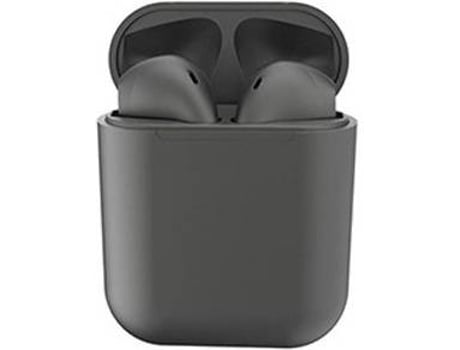 Auriculares Bluetooth True Wireless KLACK InPods 12 (In Ear - Micrófono - Negro)