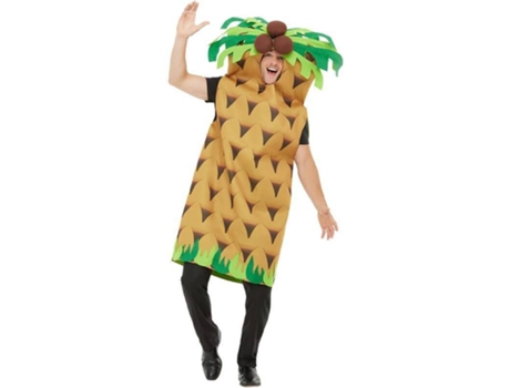 Disfraz Unisex DISFRAZZES Palmera Con Cocos Para Adultos (Talla: Talla Universal)