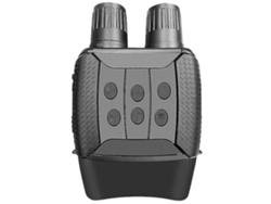 Óculos De Visão Noturna 4x24 Para Adultos Binóculos Digitais Infravermelhos Hd Zoom Para Caça Com Cartão De Memória 32g Preto Saisiyiky