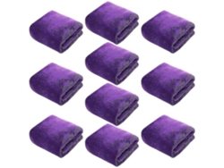 Toallas de peluquería (paquete de 10) de secado rápido para cabello, manos y rostro, para usar en casa, salón, spa y barbería - Rosewell