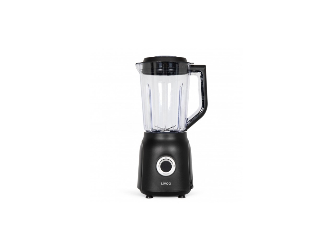 Batidora 1,5l 600w negra acero inoxidable DOP242N - LIVOO