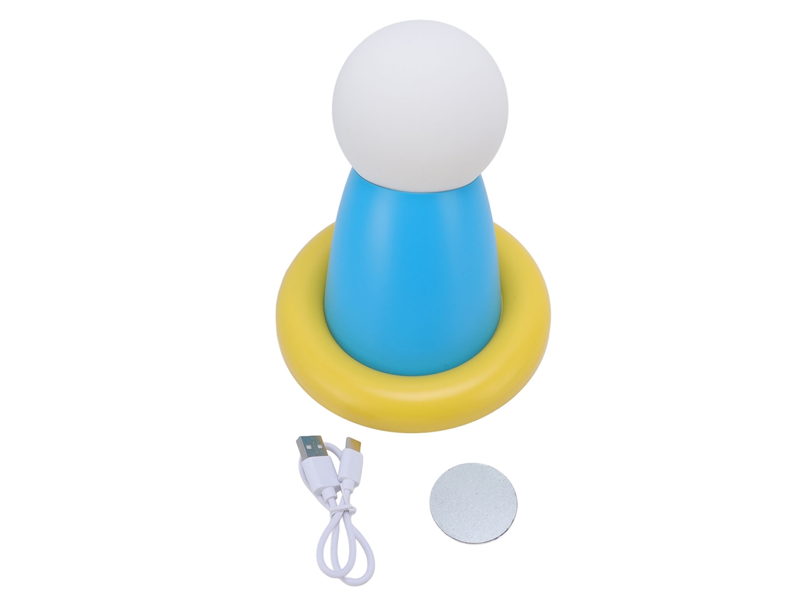 Lámpara de noche magnética para gatos, de silicona, ajustable, con temporizador y luz cálida.