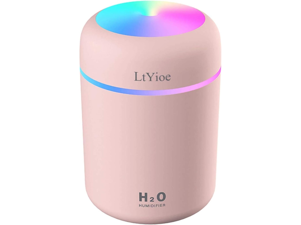 Mini humidificador USB colorido (rosa)