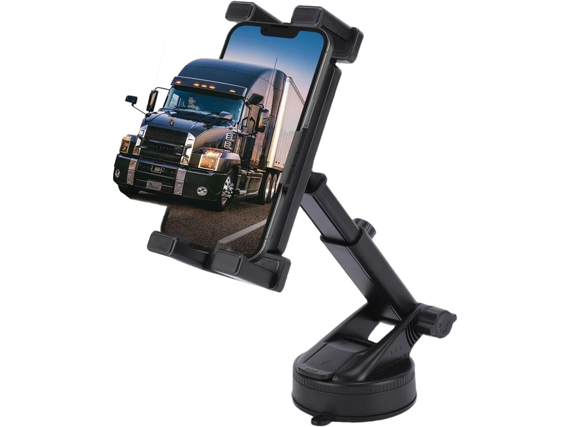Soporte para teléfono móvil para camión con ventosa superresistente, brazo de 15 cm (5,9 pulgadas) de largo - Gokoco