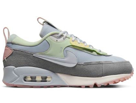 Tenis Deportivas NIKE Air Max 90 Futura Mujer (Gris -Tejido, Material Sintético -36)