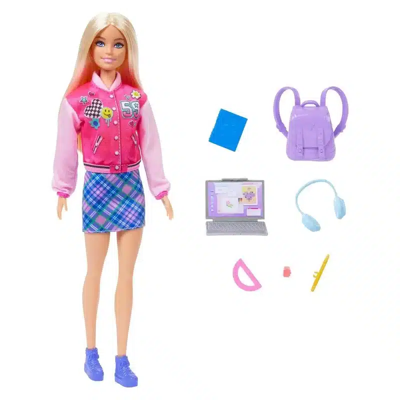 Muñeca Barbie Estudiante Con Ordenador Y Accesorios Hrg84 Mattel Más De 3 Añosmattelp24