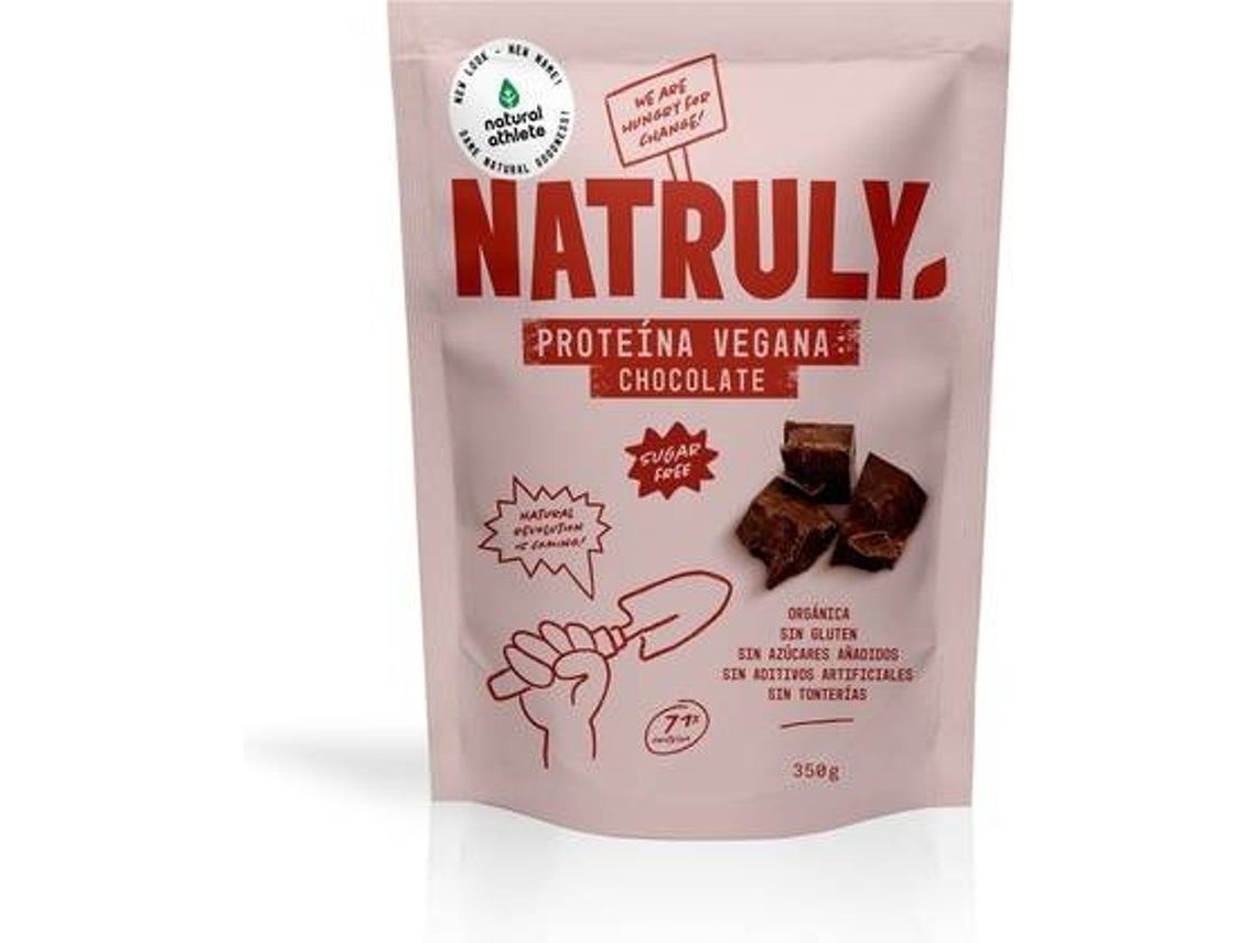 Complemento Alimenticio NATRULY Vegan Protein Chocolate Bio (350 g)