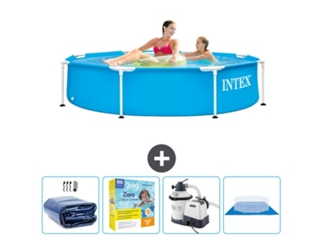 Piscina Tubular INTEX 28205NP-CB66 (1828 L - 244x51cm)