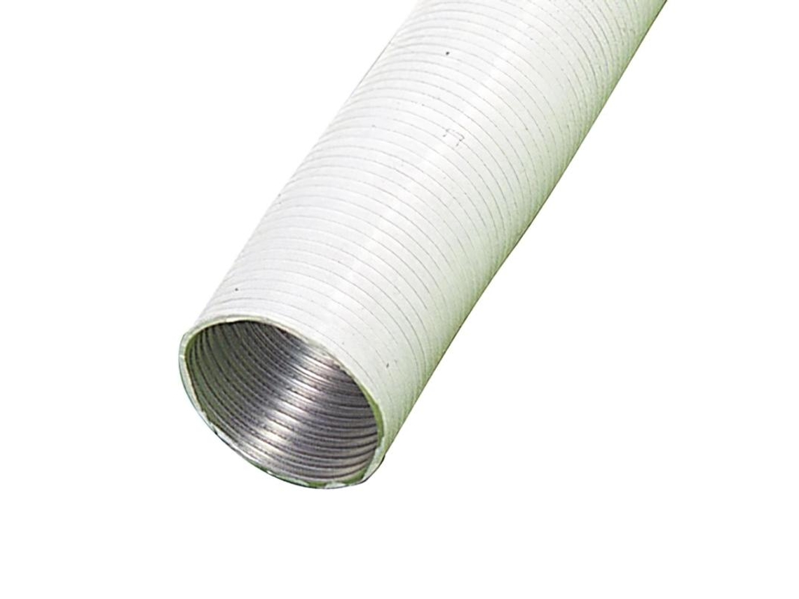 Tubo Aluminio Compacto Blanco Ø 100 mm / 5 metros WOLFPACK LINEA PROFESIONAL