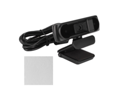 Cámara Web Hd 1080p Con Enfoque Automático Y Micrófono, Plug And Play Para Enseñanza Y Reuniones, Color Negro.