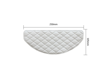 Paños de fregona desechables de repuesto para aspiradora Ecovacs Deebot Ozmo T8, almohadillas para fregona, repuestos, 10 Uds.