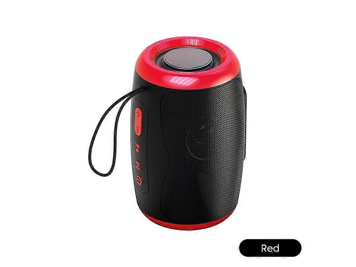 Altavoz Bluetooth estéreo dual Chaberlu para exteriores, reproducción de tarjeta TF, USB, transmisión de voz, subwoofer inalámbrico portátil