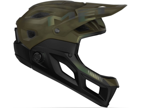Casco de bicicleta de montaña MET Parachute Mcr Mips (Talla: S - Verde)