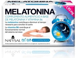 Complemento Alimentar NATYSAL Melatonina (60 comprimidos de 1.95mg)