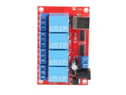 Módulo De Relés Plc Usb De 4 Canales Y 5 V Con 3 Modos De Control Remoto Para Aplicaciones Domésticas E Industriales.
