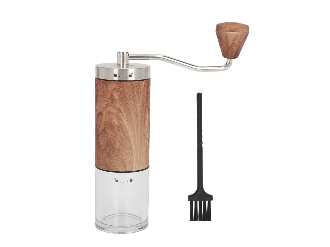 Molinillo De Café Manual De Acero Inoxidable Con Núcleo Cerámico, Ajustable Para El Hogar, Camping Y Viajes Ct50111