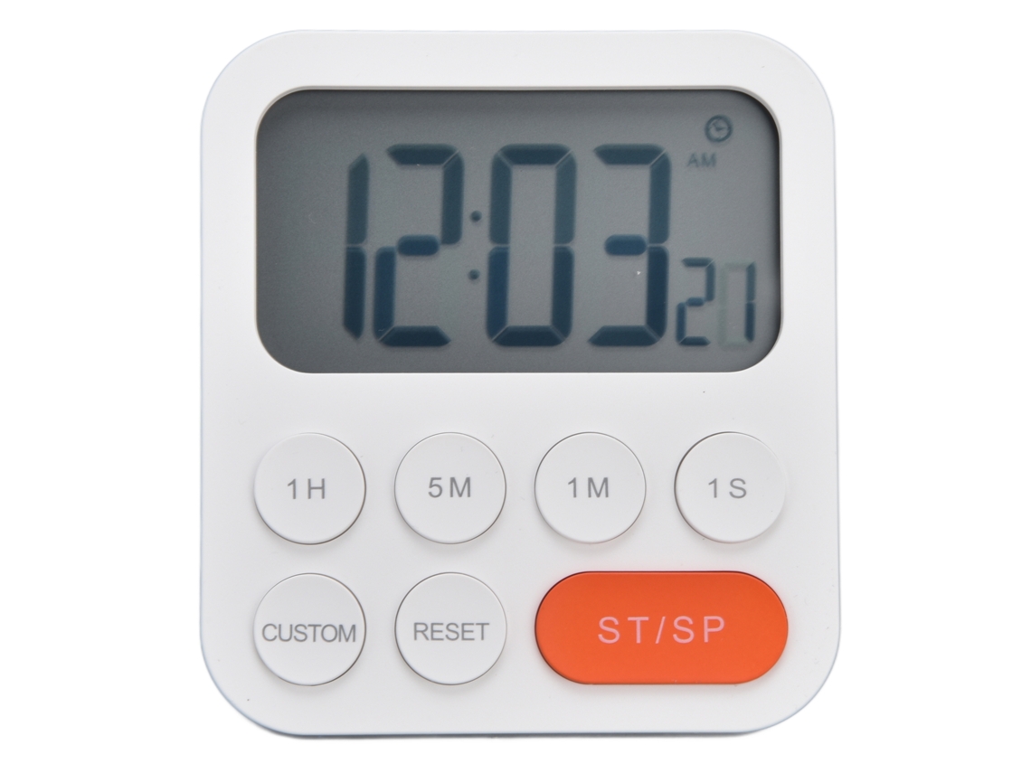 2026-temporizador Digital De Cocina Con 3 Marchas Ajustables Magnético Cuenta Regresiva Para Cocina Y Estudio