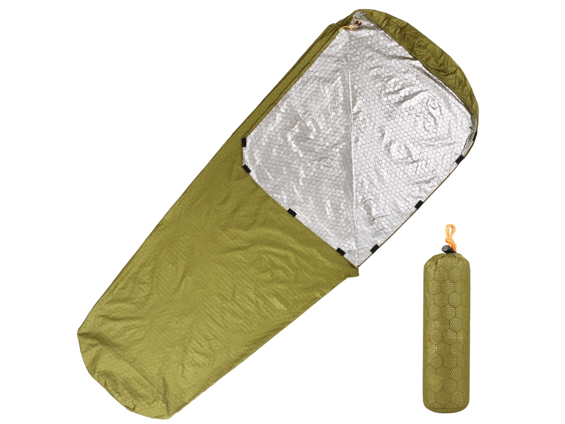Saco De Dormir Térmico Ligero E Impermeable, Manta De Supervivencia Para Emergencias, Camping, Senderismo Y Aventuras Al Aire Libre.