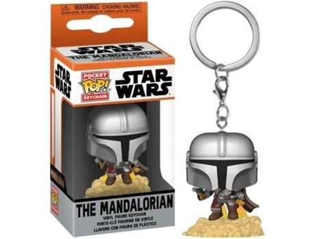 Figura FUNKO POP! Keychain: Star Wars: The Mandalorian - The Mandalorian with Jet Pack